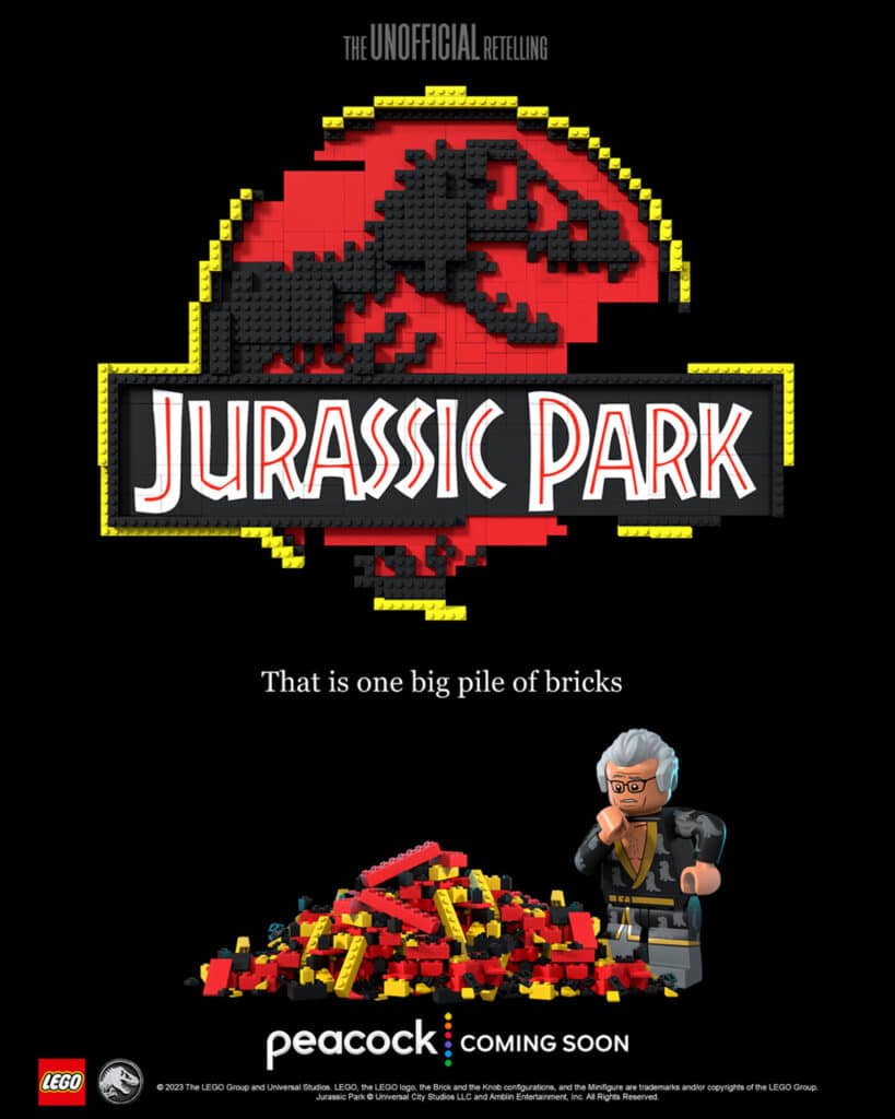 LEGO JURASSIC PARK: THE UNOFFICIAL RETELLING Roars to Life in