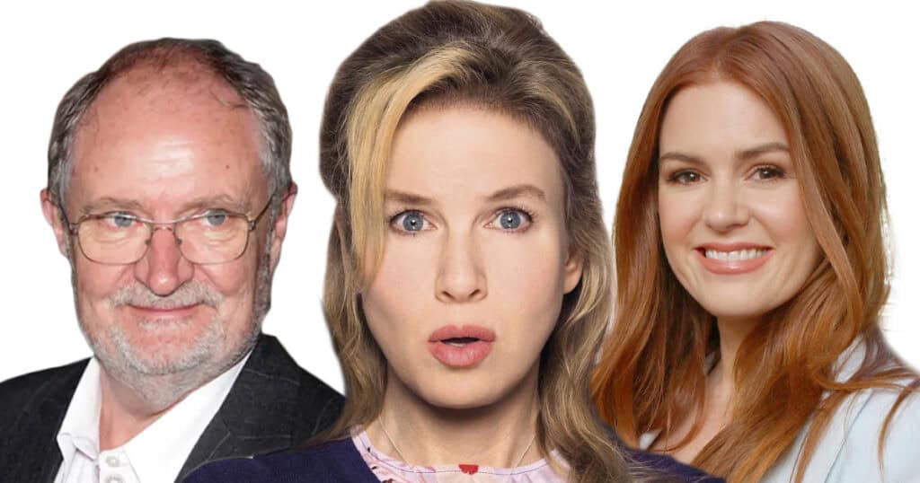 bridget jones, isla fisher, jim broadbent, nico parker