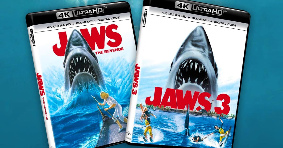 Jaws 3 & Jaws: The Revenge to be released on 4K Ultra HD this summer, but we’re still waiting on Jaws 19