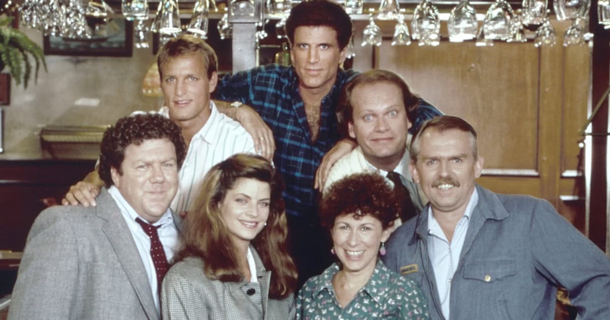 The Cheers cast tried — and failed — to haze newcomer Woody Harrelson