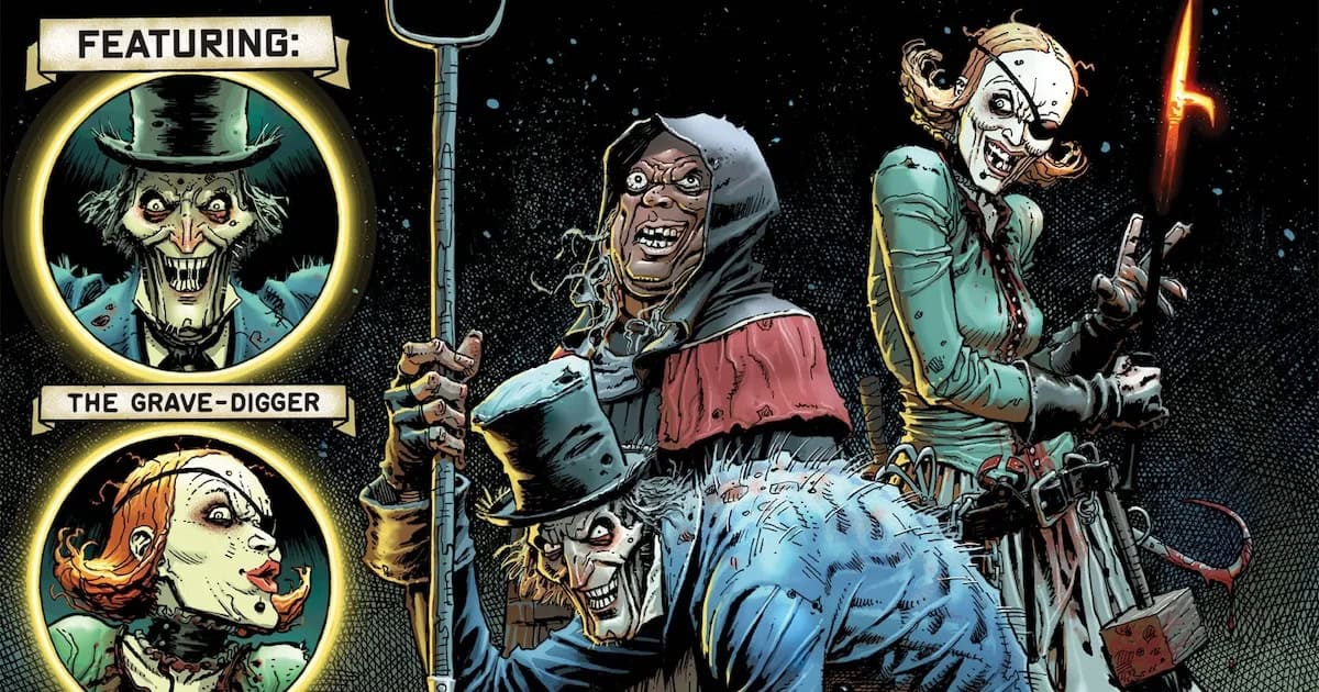 EC Comics revival Epitaphs from the Abyss introduces 3 new horror hosts