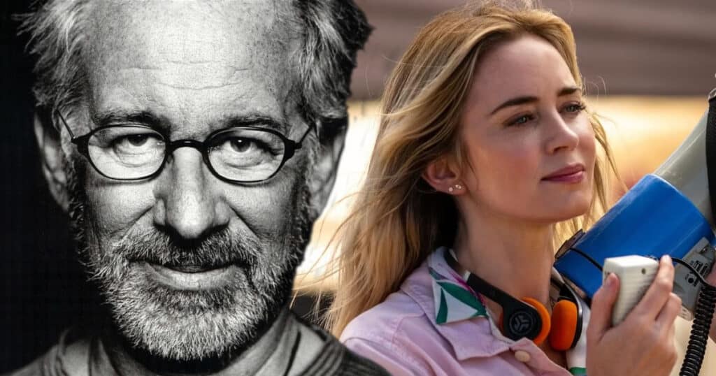 Steven Spielberg Emily Blunt
