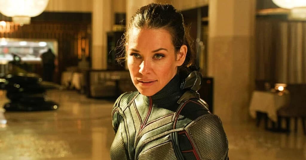 A contented Evangeline Lilly says she’s “stepping away” from acting but isn’t closing the door on Hollywood