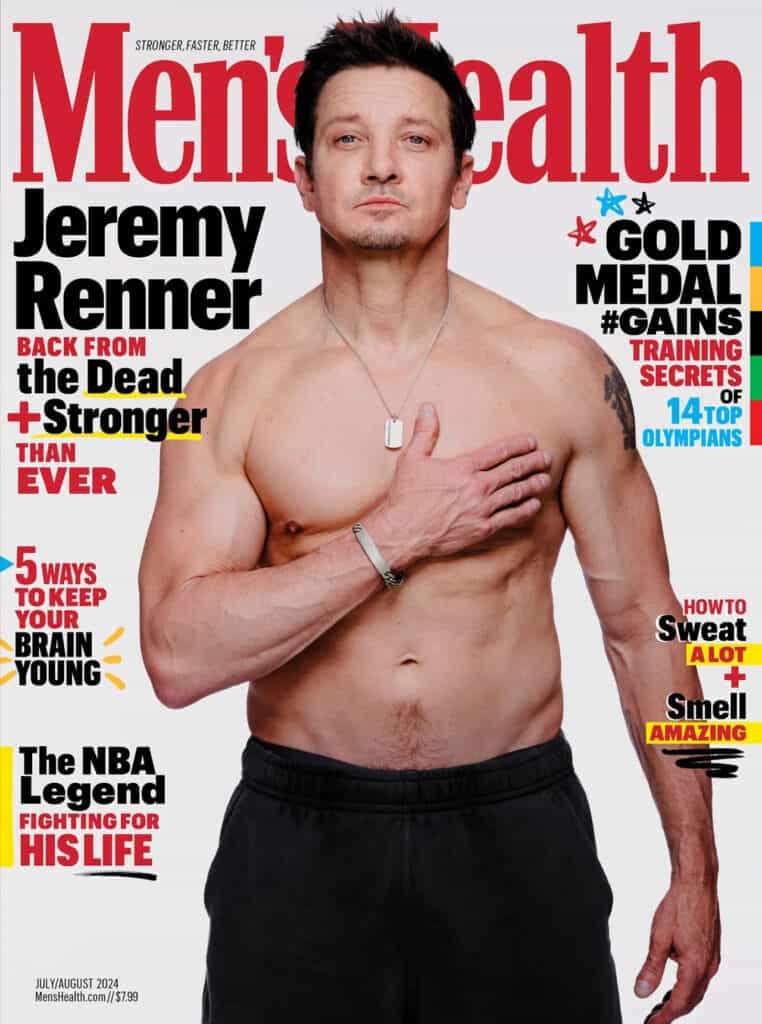 Jeremy Renner Men's Health
