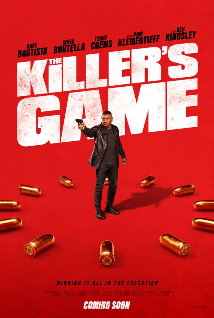 The Killer's Game, Dave Bautista, poster