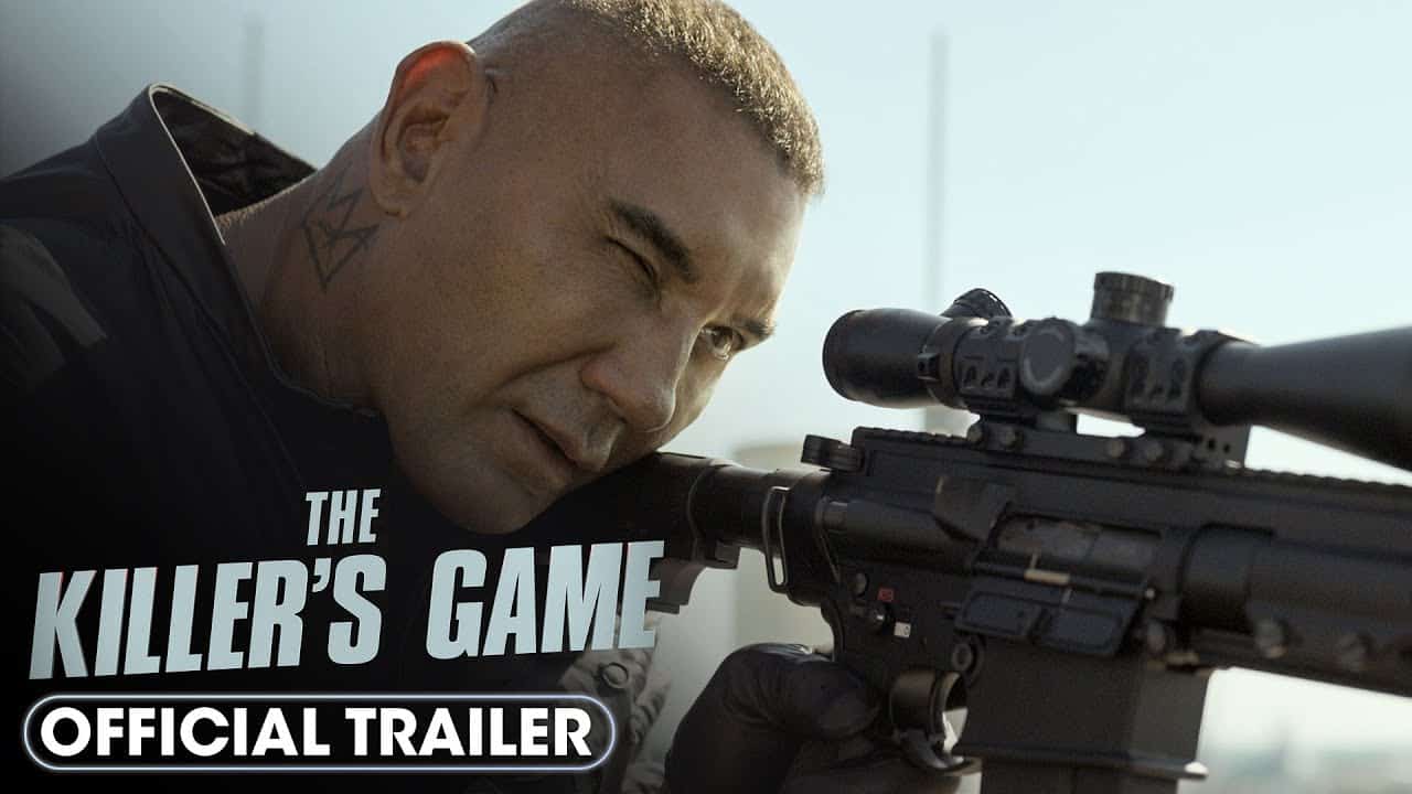 Dave Bautista is a hitman who takes a contract out on himself in the stylish and violent The Killer’s Game trailer