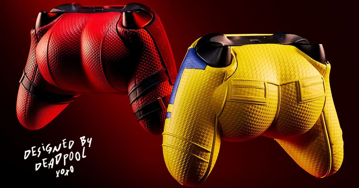 Xbox unveils cheeky Deadpool & Wolverine controllers