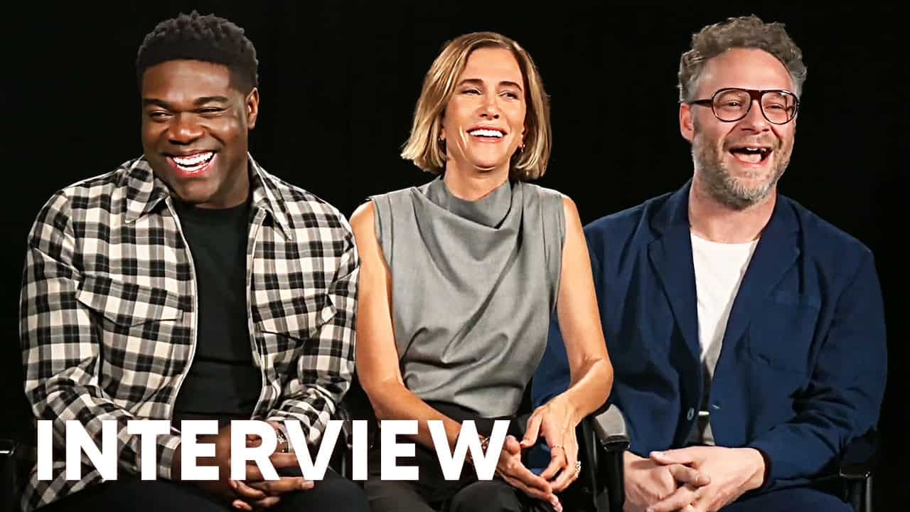 Interview: Seth Rogen, Kristen Wiig, and Sam Richardson Talk Sausage Party: Foodtopia