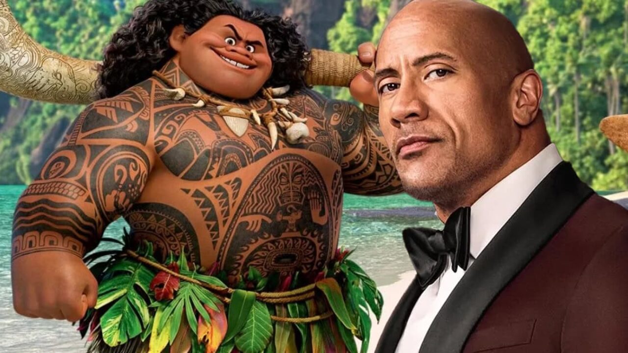 Dwayne Johnson reflected on himself thanks to Maui in Moana 2