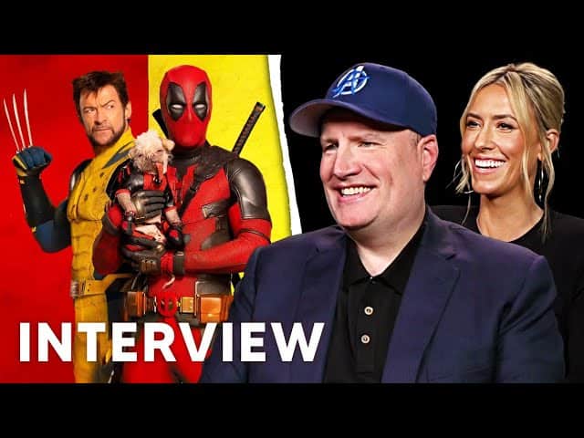 Deadpool & Wolverine interviews with producers Kevin Feige and Wendy Jacobson