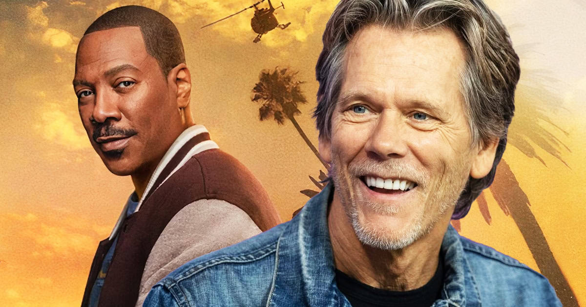 Kevin Bacon says working with Eddie Murphy on Beverly Hills Cop: Axel F was a “bucket list” moment