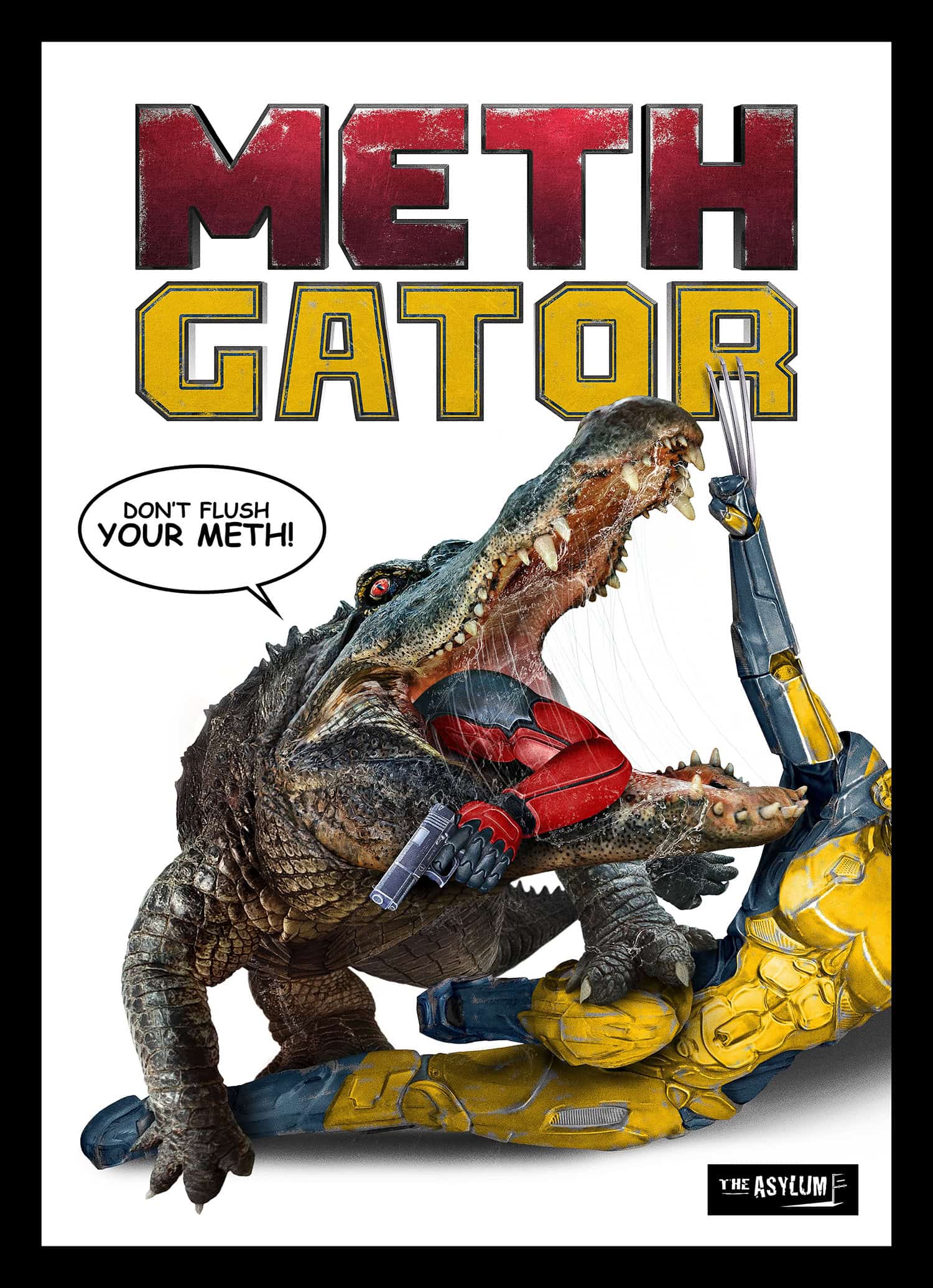 Methgator, Deadpool & Wolverine, poster