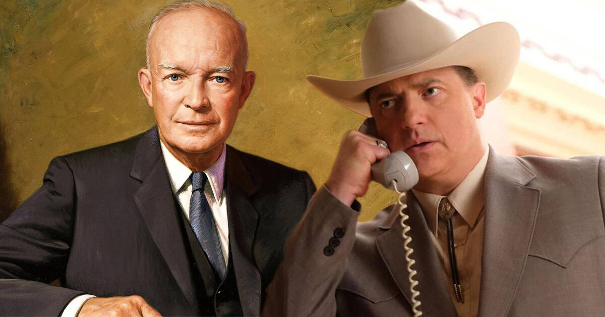 Brendan Fraser to play Dwight D. Eisenhower in the D-Day-focused war drama Pressure