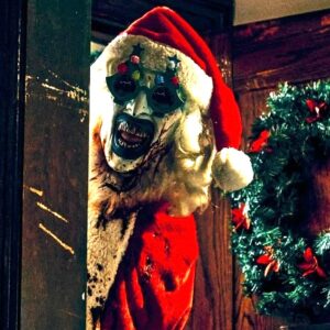 Four new images from Terrifier 3 have arrived online, and a teaser trailer for Art the Clown's new adventure will drop on Wednesday