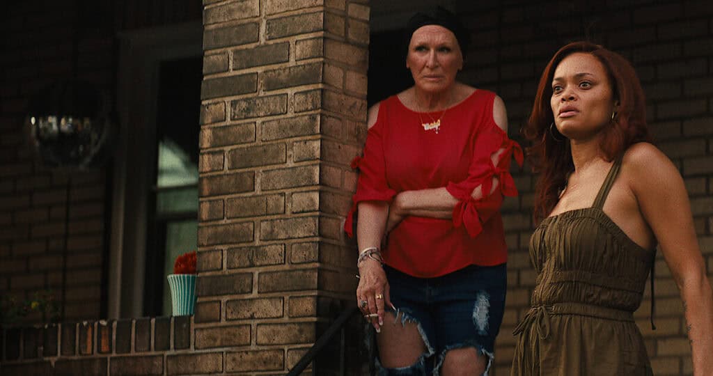 Glenn Close and Andra Day in The Deliverance (2024).