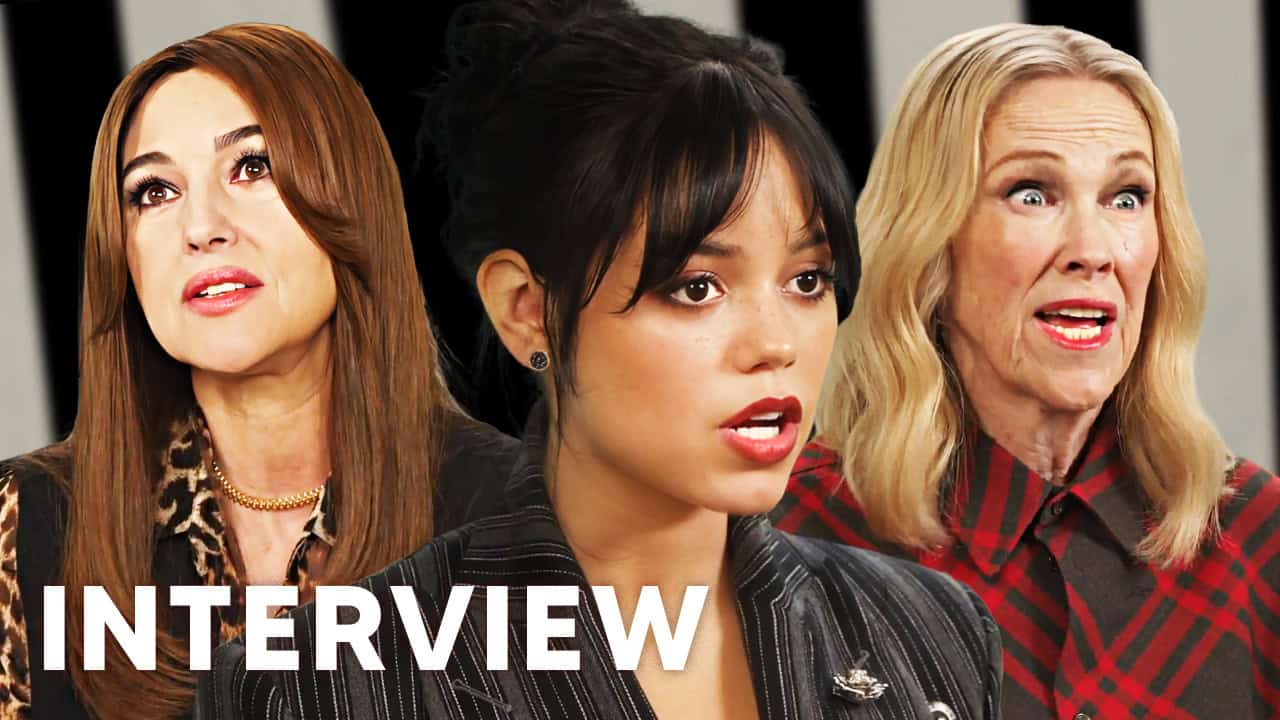 Beetlejuice Beetlejuice: We Interview Jenna Ortega, Catherine O’Hara, Monica Bellucci, & Justin Theroux