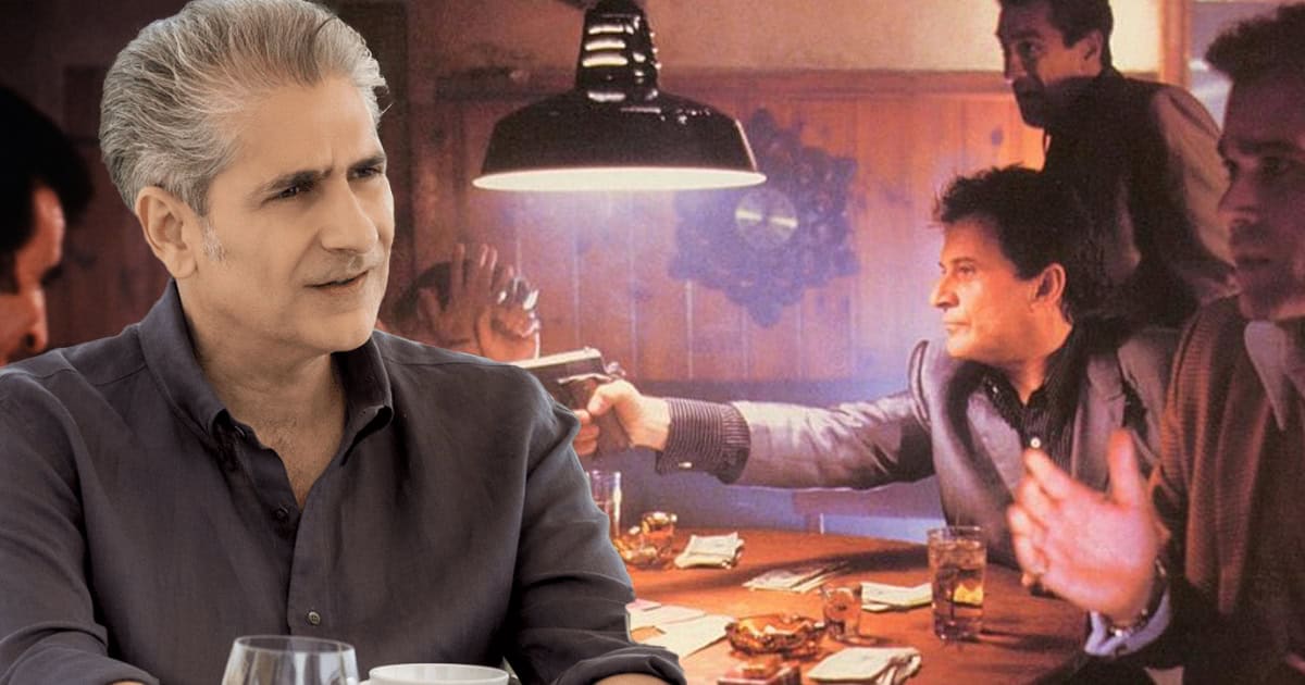 Michael Imperioli had to be taken to hospital filming his Goodfellas scene