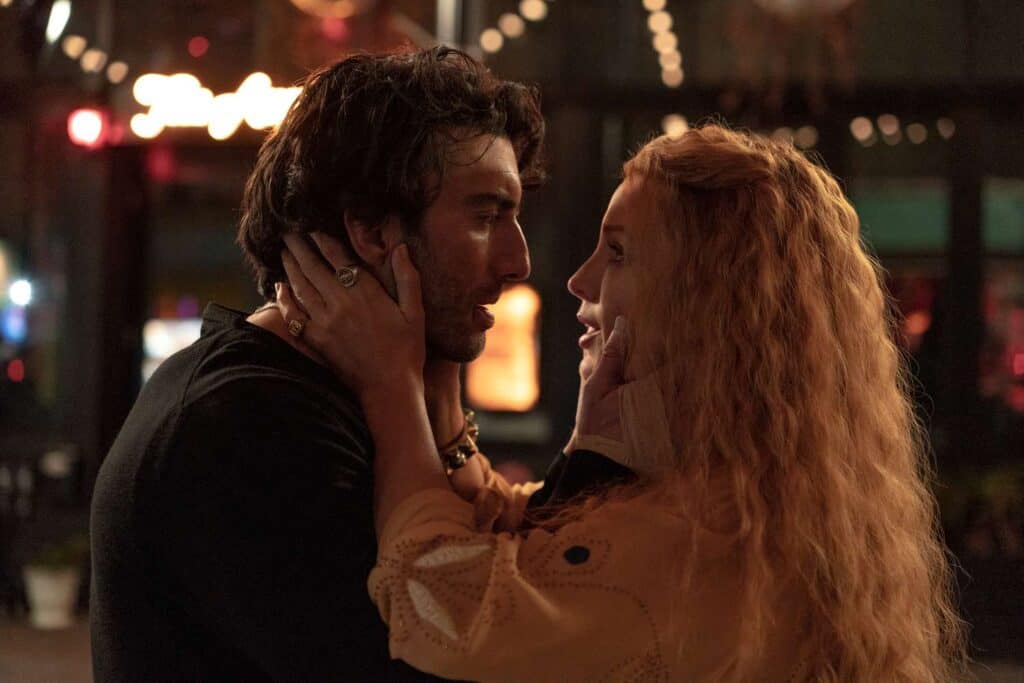 Justin Baldoni e Blake Lively in It Ends With Us (2024).