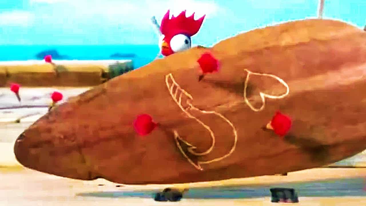 Moana protects Hei-Hei from Kakamora in a new trailer for Disney’s Moana 2