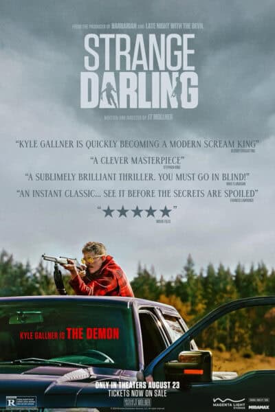 strange darling poster