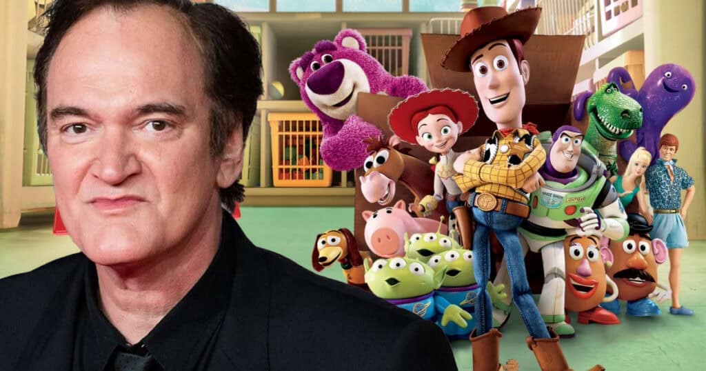 Quentin Tarantino has a hot take on the Toy Story franchise