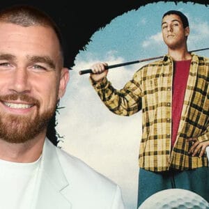 travis kelce, happy gilmore