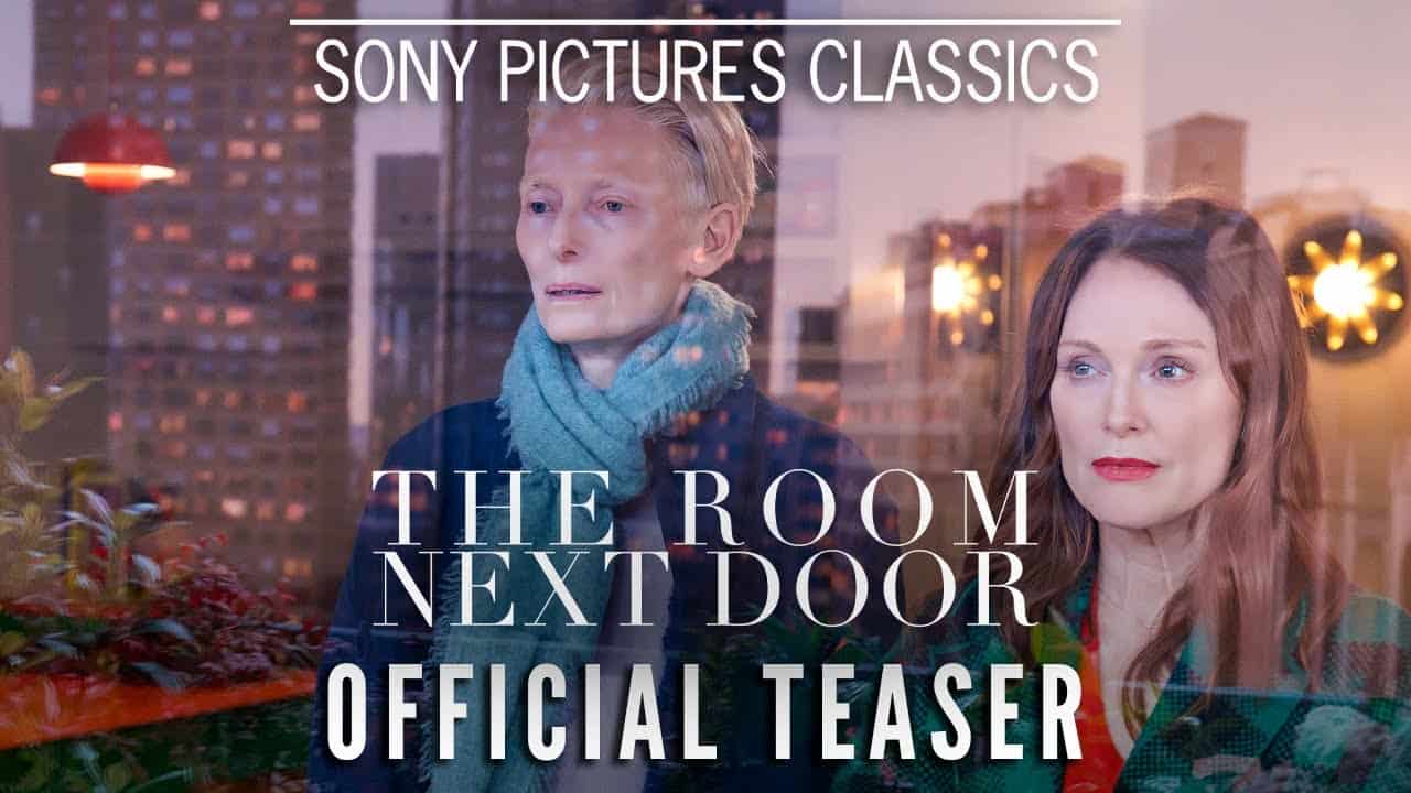 Julianne Moore and Tilda Swinton star in the artsy trailer for Pedro Almodóvar’s The Room Next Door