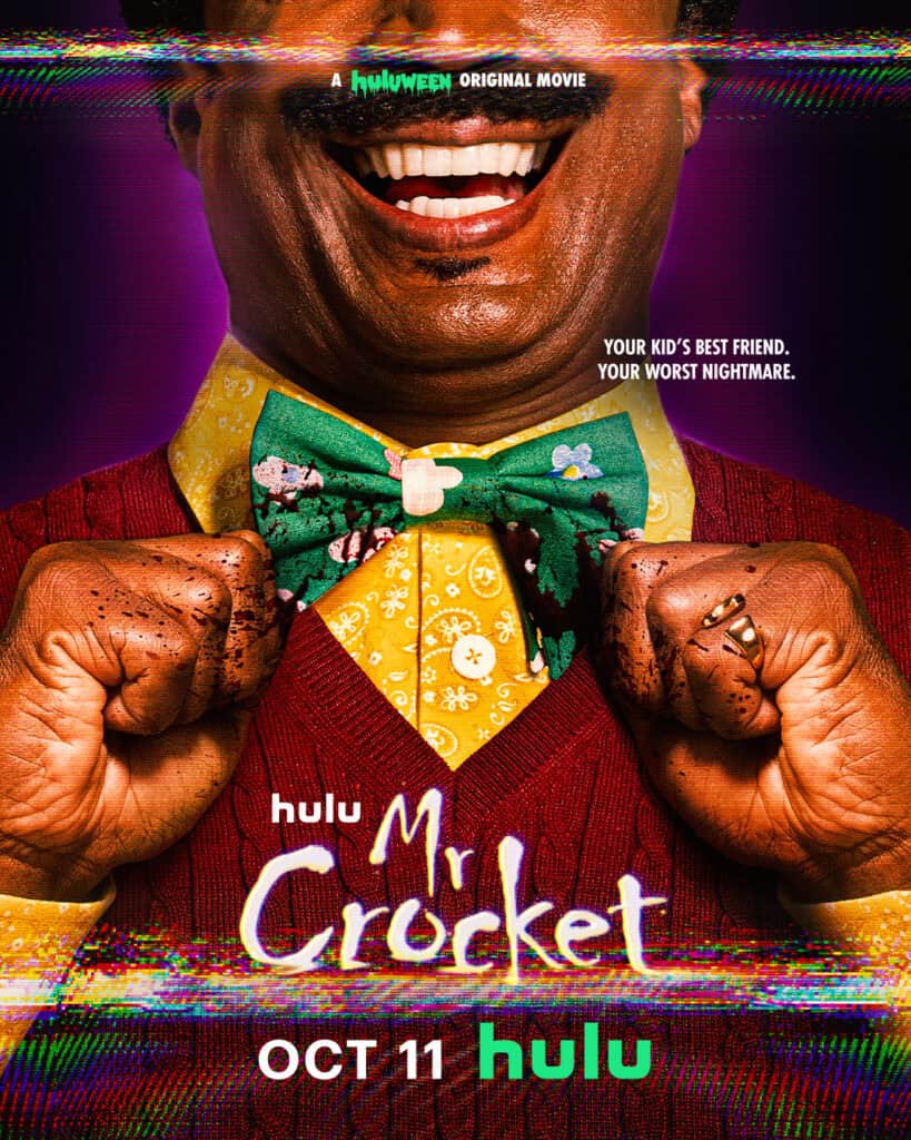 Mr. Crocket trailer: horror film about a kids’ TV show host comes to Hulu in October