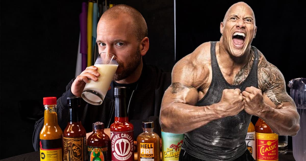 The fishy reason Dwayne Johnson hasn’t been on Hot Ones