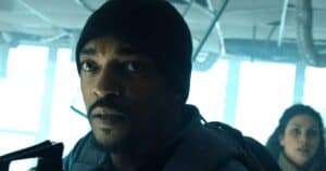 A trailer has been released for director George Nolfi's creature feature Elevation, starring Anthony Mackie and Morena Baccarin