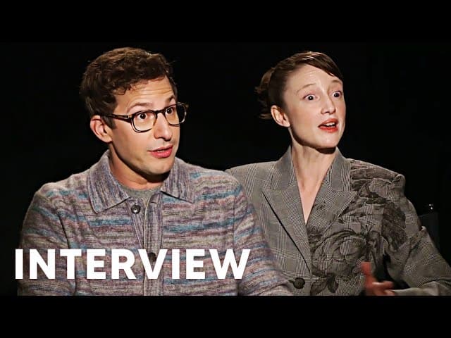 Lee Interviews: Andy Samberg on doing a drama + the great Andrea Riseborough on working with Kate Winslet