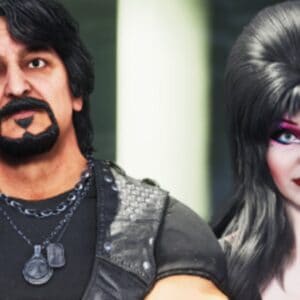 Genre legends Elvira and Tom Savini have been added to Killer Klowns from Outer Space: The Game as playable characters