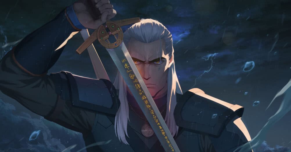 A clip from the upcoming Netflix anime film The Witcher: Sirens of the Deep features Geralt, voiced by Doug Cockle