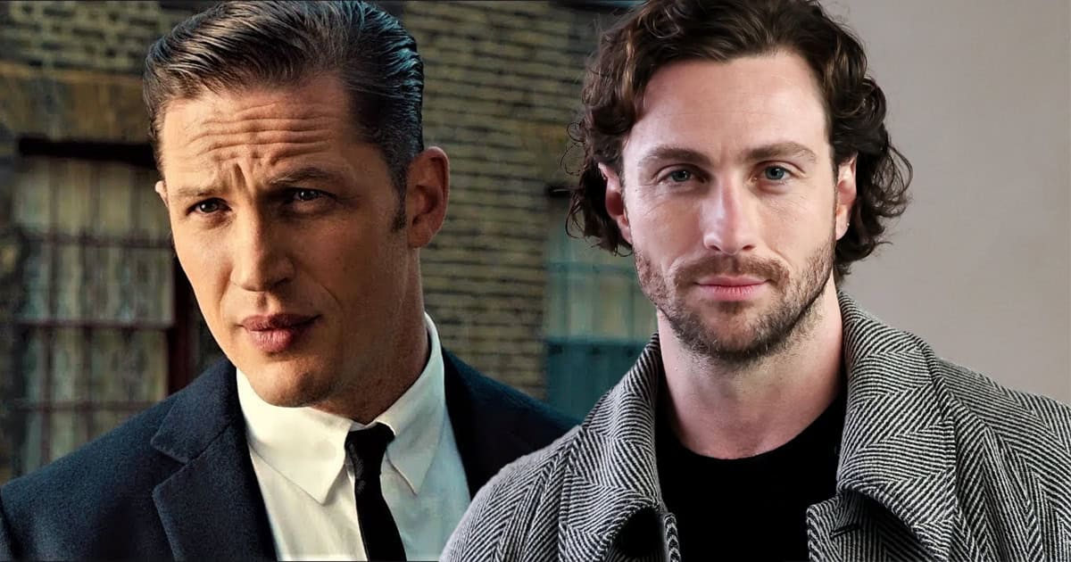 Tom Hardy and Aaron Taylor-Johnson star in “Blood on Snow”