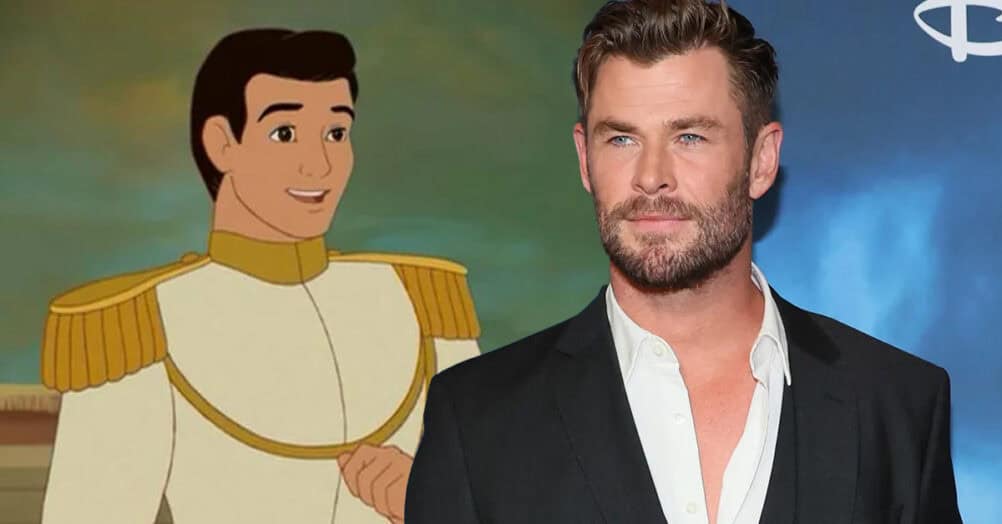 chris hemsworth, prince charming