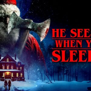 A trailer has been unveiled for the 80s-set killer Santa slasher He Sees You When You're Sleeping, coming to digital and VOD next month