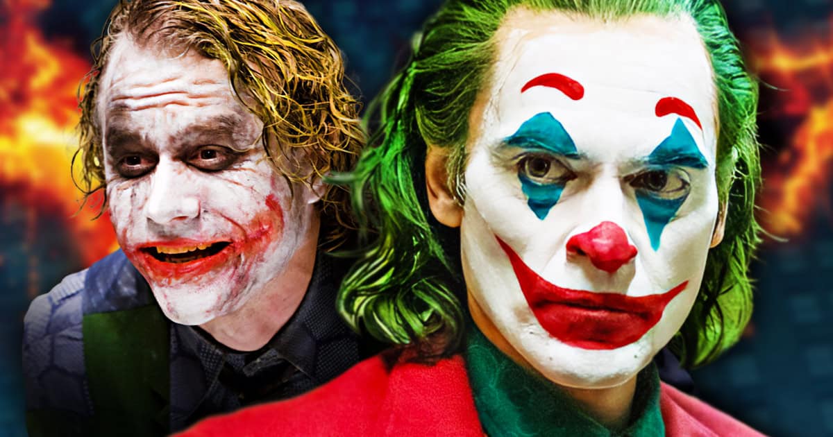 Joaquin Phoenix, Heath Ledger, Il cavaliere oscuro, Joker