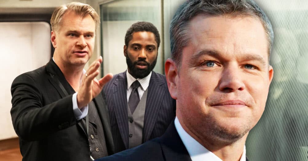 Matt Damon, Christopher Nolan