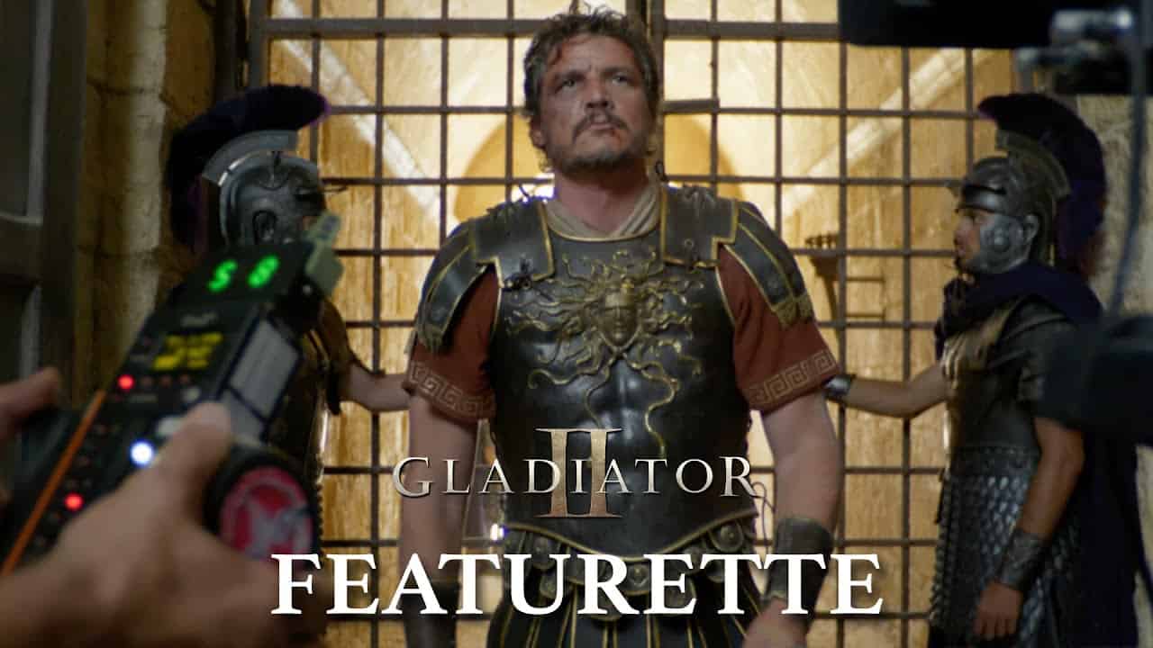 Go behind the scenes of Gladiator II with the new featurette