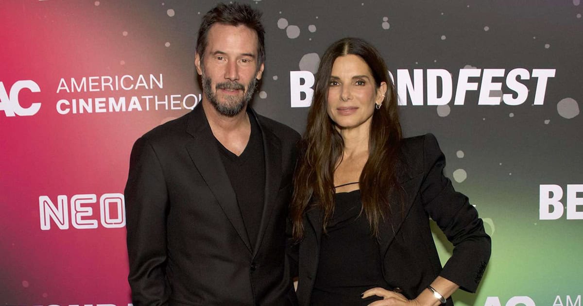 Sandra Bullock doesn’t think Hollywood is brave enough to make a Speed 3 as she and Keanu Reeves reunite at a special anniversary screening