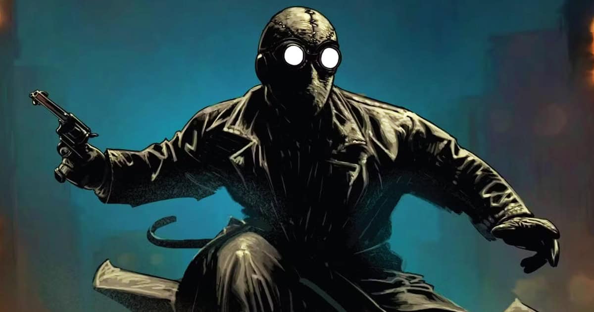 Spider-Noir set photos show off comic-accurate costume during stunt sequence