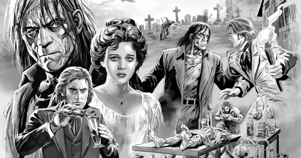 Boris Karloff is Frankenstein’s monster again in Legendary graphic novel