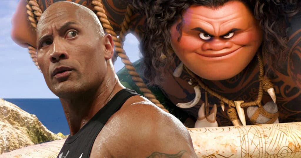 The Rock, Moana, Dwayne Johnson