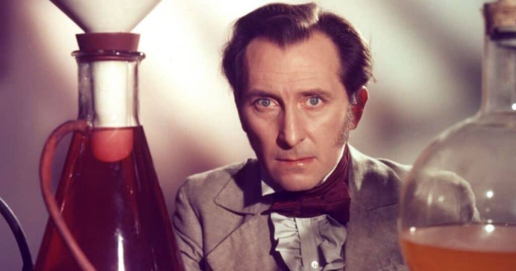 Peter Cushing Frankenstein