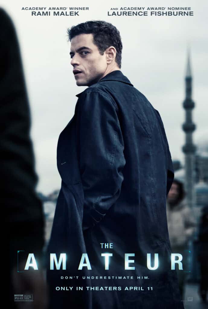 The Amateur, poster, Rami Malek