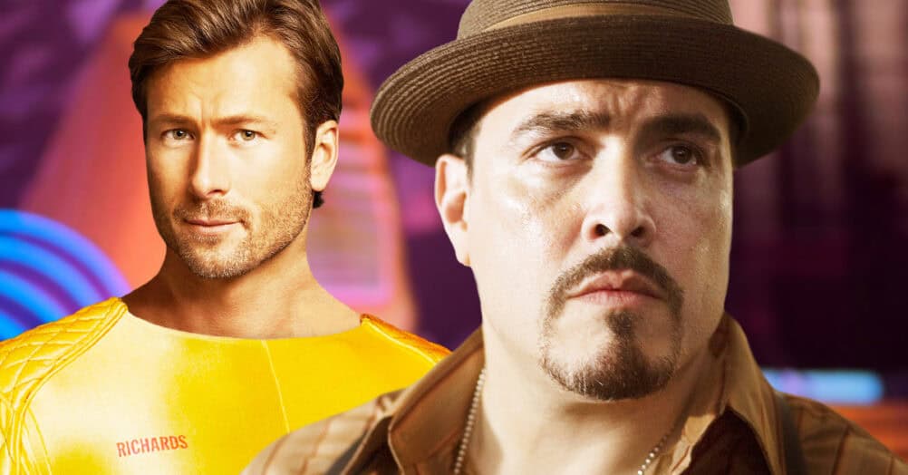 David Zayas, The Running Man remake, Glen Powell