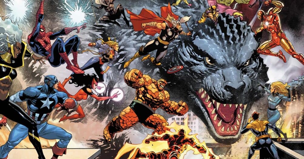 Marvel Comics is publishing a six-issue series called Godzilla vs. Marvel next year, pitting Godzilla against multiple superheroes