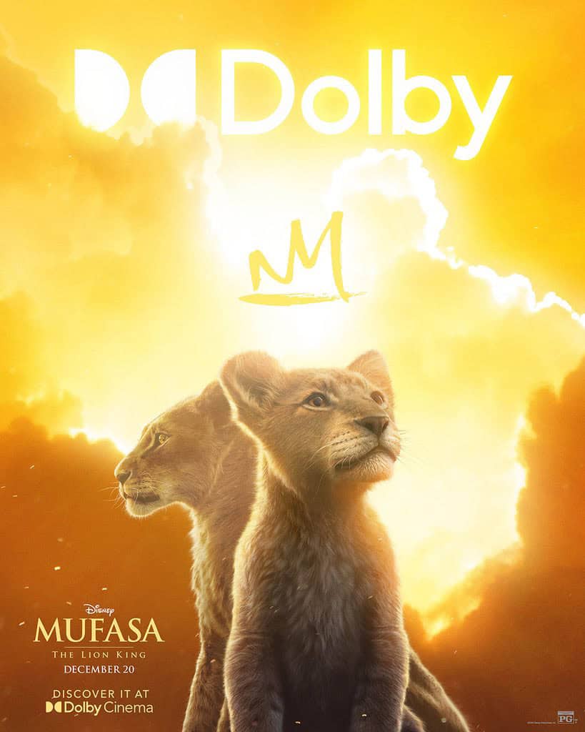 Mufasa: The Lion King, Dolby