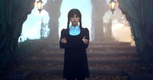 With production on Wednesday season 2 officially wrapped, the first image of Jenna Ortega in the new season has been unveiled