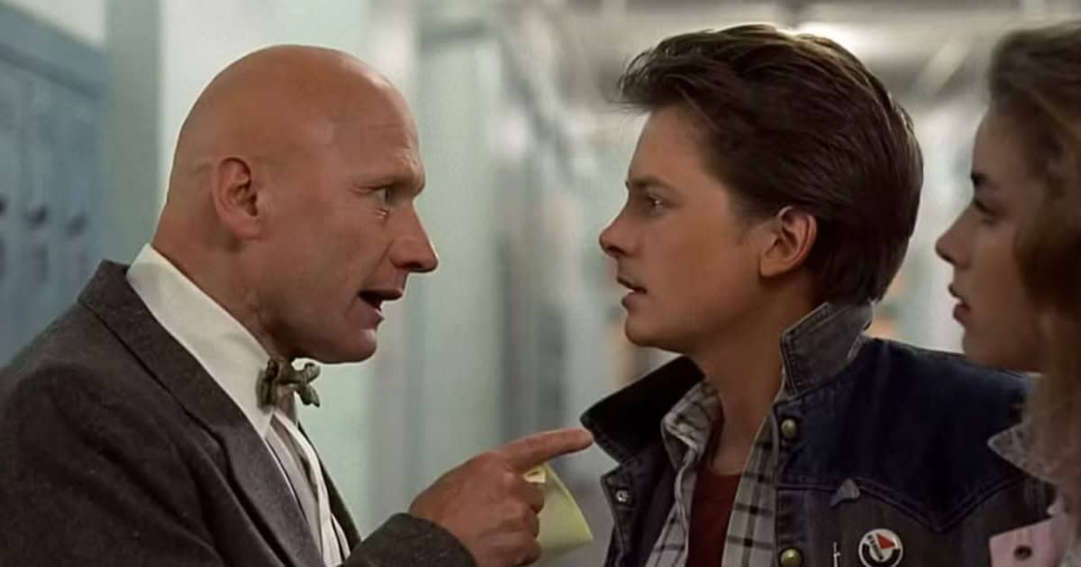 Michael J. Fox & James Tolkan have Back to the Future reunion